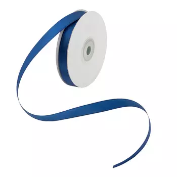 05 Лента атласная 1,2см*32,9м (8112/3165 т.синий)