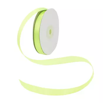 05 Лента атласная 1,2см*32,9м (8073 яр. салатовый)