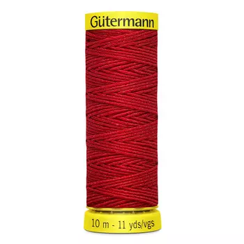 08 Нить Elastic эластичная для сборок и рюшей, 10м, п/э\п/у Gutermann 744557 (2063)