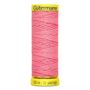 08 Нить Elastic эластичная для сборок и рюшей, 10м, п/э\п/у Gutermann 744557 (2747)