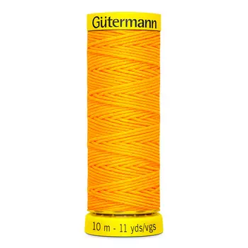 08 Нить Elastic эластичная для сборок и рюшей, 10м, п/э\п/у Gutermann 744557 (4009)