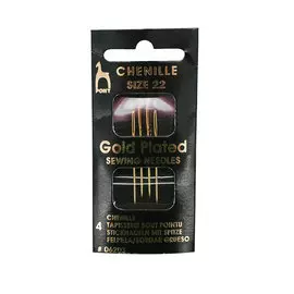 06203 Иглы для синели, глади № 22, 4 шт PONY