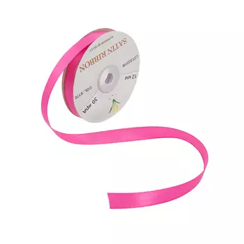 06 Лента атласная 1,2см*27,4м (6081 (цикламен 8052))