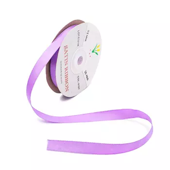 06 Лента атласная 1,2см*27,4м (6167 (т.сиреневый 8120))