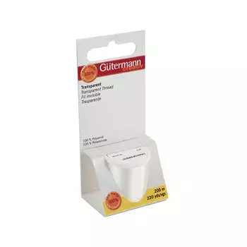 795950, 795941 Мононить Transparent для невидимых швов, 200м, 100% п/а Gutermann (795941-111)