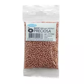 (07631) 331-19001-10/0 Бисер алебастр с покрытием 10/0, круг.отв., 20гр Preciosa