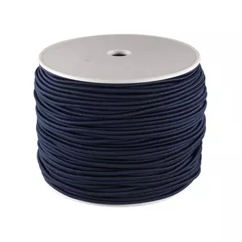 07-3039 Шнур-резинка эластич. 2,5мм*100м ГР (16 т.синий)