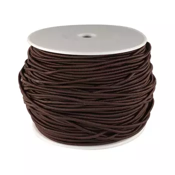07-3039 Шнур-резинка эластич. 2,5мм*100м ГР (18 коричневый)