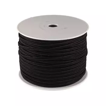 07-4026 Шнур - сутаж 4мм*50м ГР (10 черный)