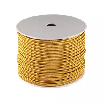 07-4026 Шнур - сутаж 4мм*50м ГР (11 золотистый)
