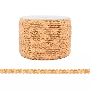 07-8021 Тесьма 8мм *40м (06 персик)