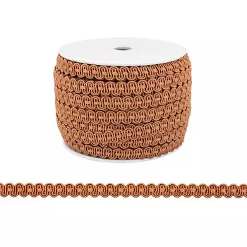 07-8021 Тесьма 8мм *40м (24 терракот)