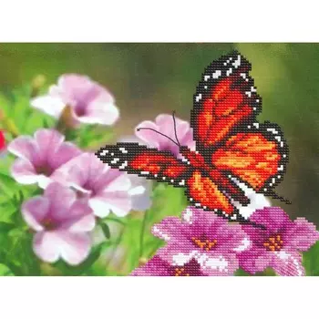 07/Б Набор для вышивания бисером 'Матренин посад' 'Прикосновение нежности', 28*34 см