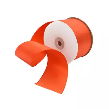 07 Лента атласная 2,5см*32,9м (8031 алый)