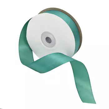 07 Лента атласная 2,5см*32,9м (8089 морская волна)