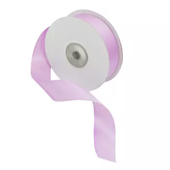 07 Лента атласная 2,5см*32,9м (8118/3113 ярко-сиреневый)