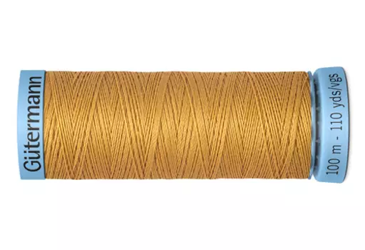 744590 Нить Silk S 303 для тонких отделочных швов, 100м, 100% шелк Гутерманн (968)