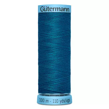 744590 Нить Silk S 303 для тонких отделочных швов, 100м, 100% шелк Gutermann (483)