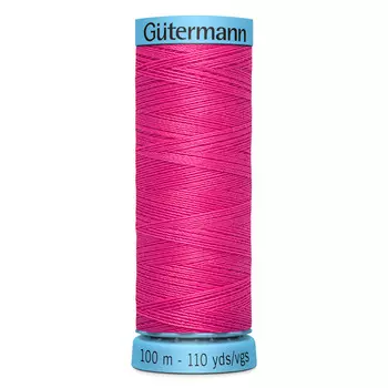 744590 Нить Silk S 303 для тонких отделочных швов, 100м, 100% шелк Гутерманн (733)