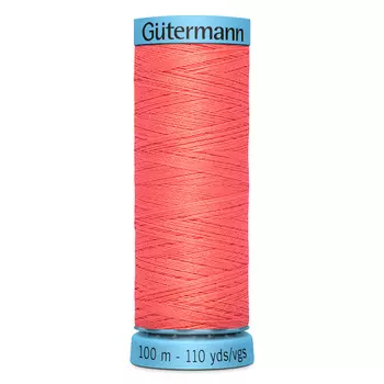 744590 Нить Silk S 303 для тонких отделочных швов, 100м, 100% шелк Gutermann (896)