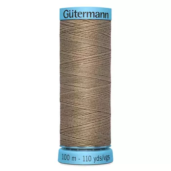 744590 Нить Silk S 303 для тонких отделочных швов, 100м, 100% шелк Гутерманн (724)