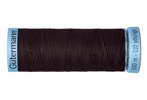 744590 Нить Silk S 303 для тонких отделочных швов, 100м, 100% шелк Гутерманн (697)