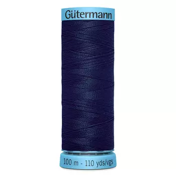 744590 Нить Silk S 303 для тонких отделочных швов, 100м, 100% шелк Гутерманн (711)