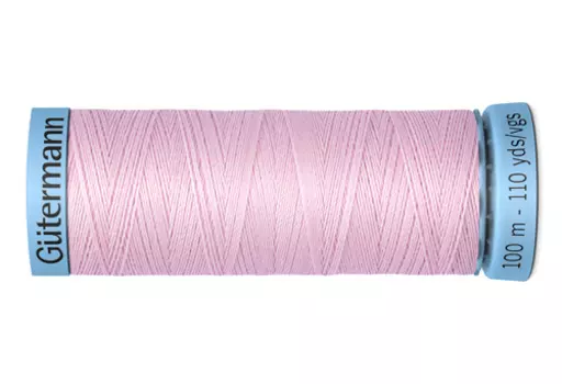 744590 Нить Silk S 303 для тонких отделочных швов, 100м, 100% шелк Гутерманн (320)