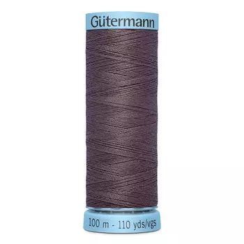 744590 Нить Silk S 303 для тонких отделочных швов, 100м, 100% шелк Гутерманн (540)