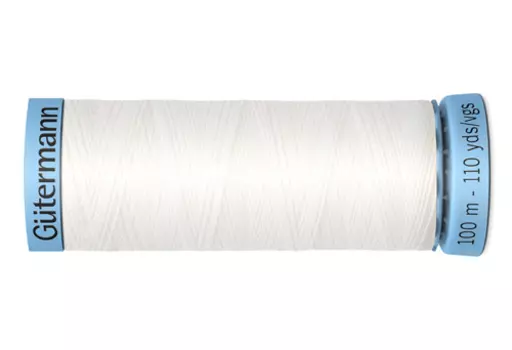 744590 Нить Silk S 303 для тонких отделочных швов, 100м, 100% шелк Гутерманн (800)