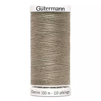 07 Нить Denim 50 для пошива изделий из джинсовой ткани, 100м, 100% п/э Гутерманн 700160 (2430)