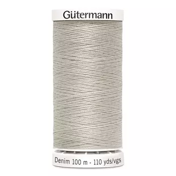07 Нить Denim 50 для пошива изделий из джинсовой ткани, 100м, 100% п/э Гутерманн 700160 (3070)