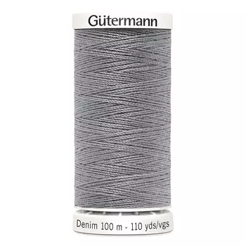 07 Нить Denim 50 для пошива изделий из джинсовой ткани, 100м, 100% п/э Гутерманн 700160 (9625)