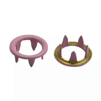 0805/09 Кнопка сороч. б/г металл, розовый (A) ГР