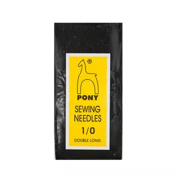 08160 Иглы цыганские №1/0, упак./25 шт., PONY