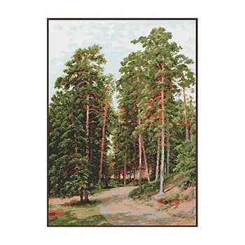 08.015 Набор для вышивания 'Палитра' 'Солнце в лесу', 27*39 см