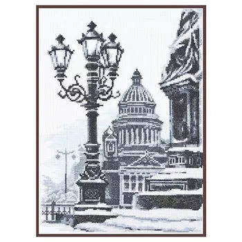 08.022 Набор для вышивания Палитра 'Исаакиевский собор' 19х27 см