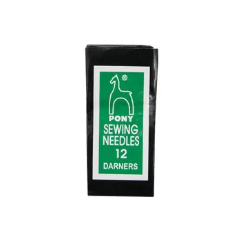 09162 Иглы ручные для штопки Darners № 12, 25 шт PONY