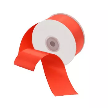 09 Лента атласная 3,8см*32,9м (8055/3095 красный)