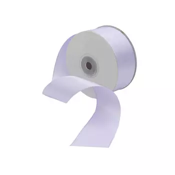 09 Лента атласная 3,8см*32,9м (8113/3111 св.сиреневый)