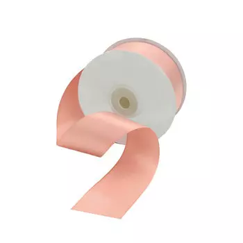 09 Лента атласная 3,8см*32,9м (8042 гр. розовый)