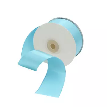 09 Лента атласная 3,8см*32,9м (8103/3152 св.бирюза)