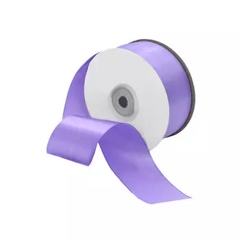 09 Лента атласная 3,8см*32,9м (8121 сиреневый)