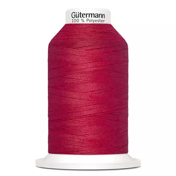 09 Нить Miniking универсальная, 1000м, 100% п/э Gutermann 715263 (156 красный)