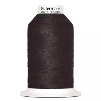 09 Нить Miniking универсальная, 1000м, 100% п/э Gutermann 715263 (696 т.шоколад)