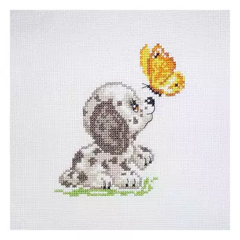 0-09 Набор для вышивания АЛИСА 'Привет!' 10*12см