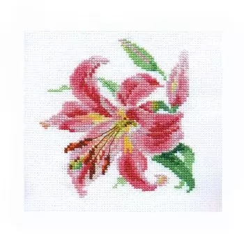 0-118 Набор для вышивания АЛИСА 'Лилия' 11*12см