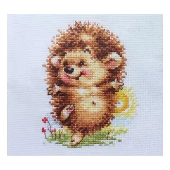 0-124 Набор для вышивания АЛИСА 'Здравствуй, новый день!' 10*13см