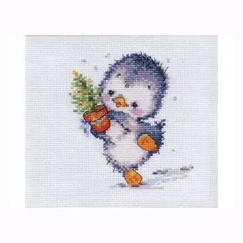 0-133 Набор для вышивания АЛИСА 'Спешу на праздник' 11*12см