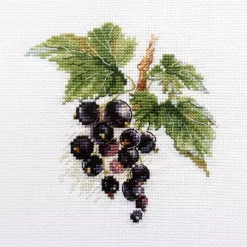 0-141 Набор для вышивания АЛИСА 'Черная смородина' 11*11см